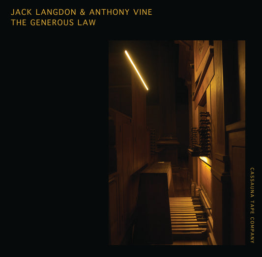 Jack Langdon & Anthony Vine - The Generous Law - Tape - PREORDER