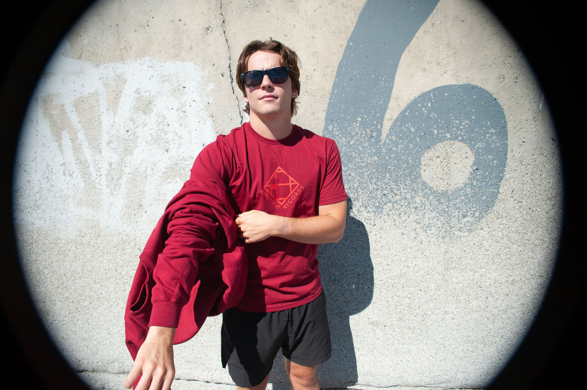 Fall 2026 - Imprec Classic Logo - Red/Blue Monochromatic - T Shirt