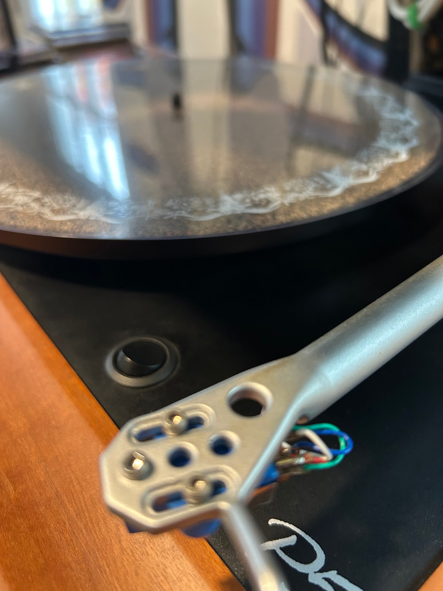 Turntable Platter Dust Cover - Mylar (Boris Vein)