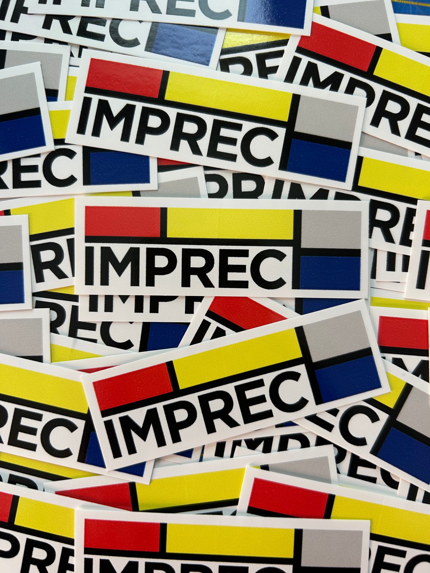 IMPREC Look Mondrian Logo - 3" x 1"