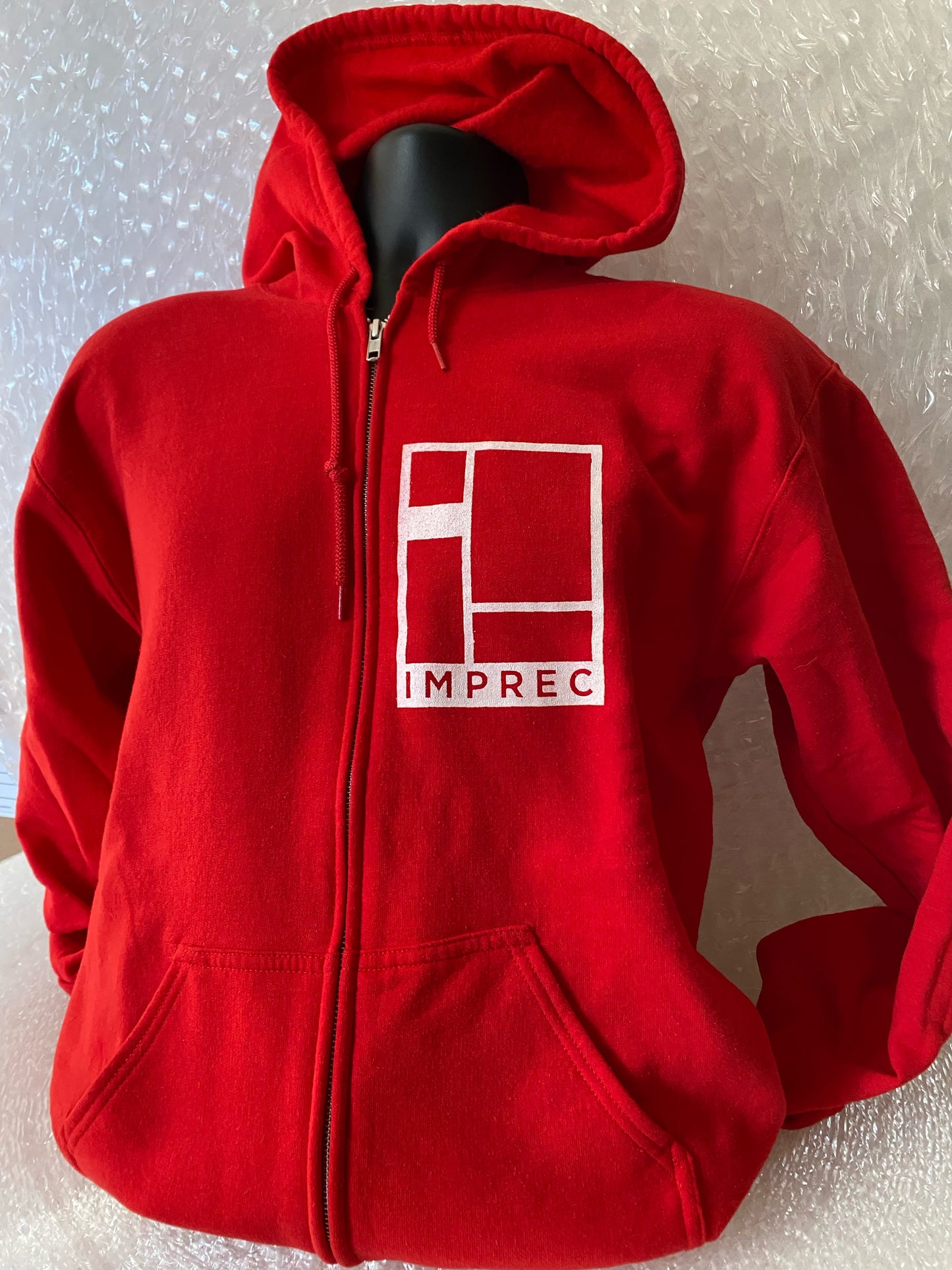 Logo Hoodie - 8 oz. - Gildan - Red