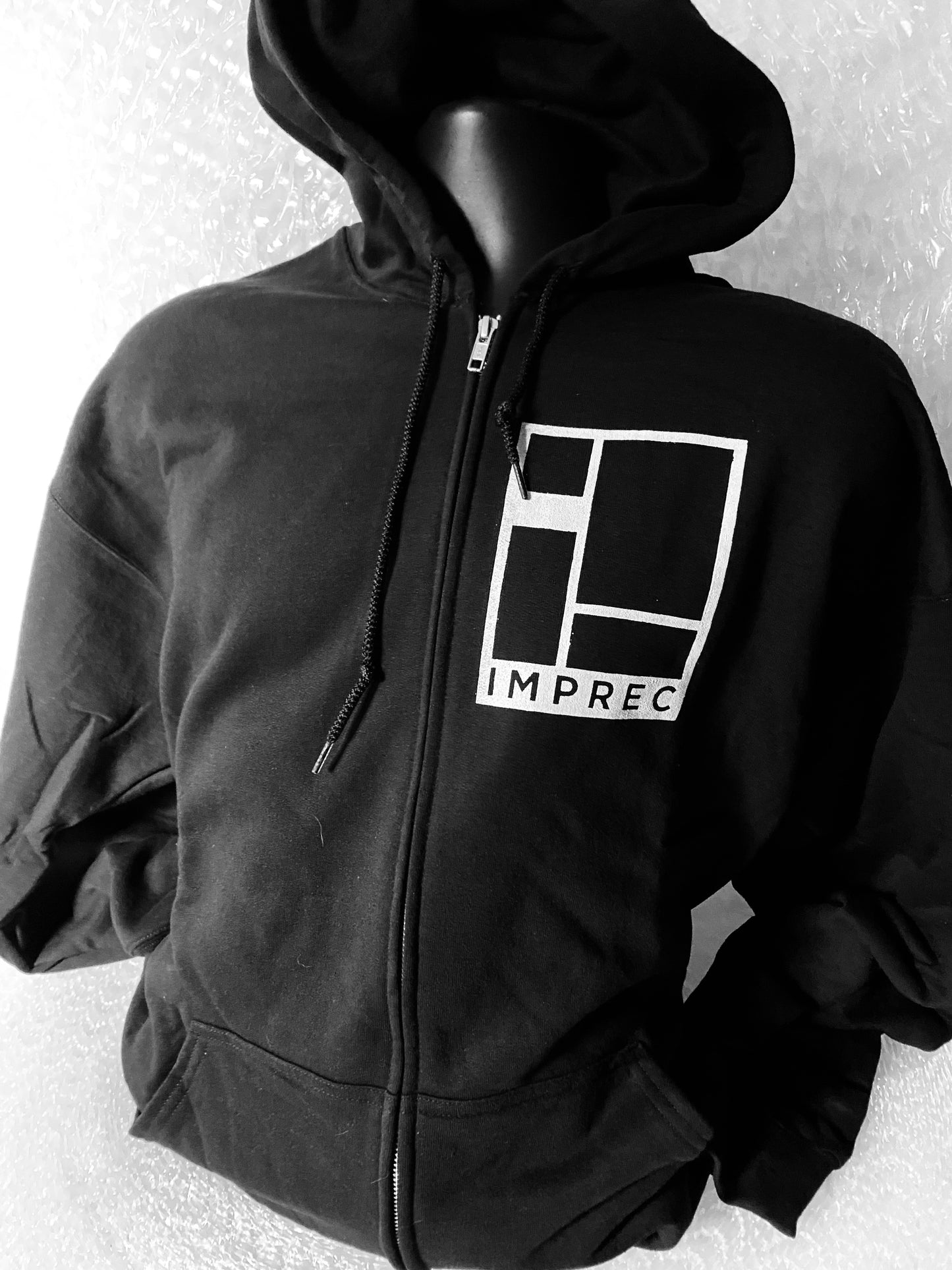 Logo Hoodie - Heavy Weight Gildan - Black