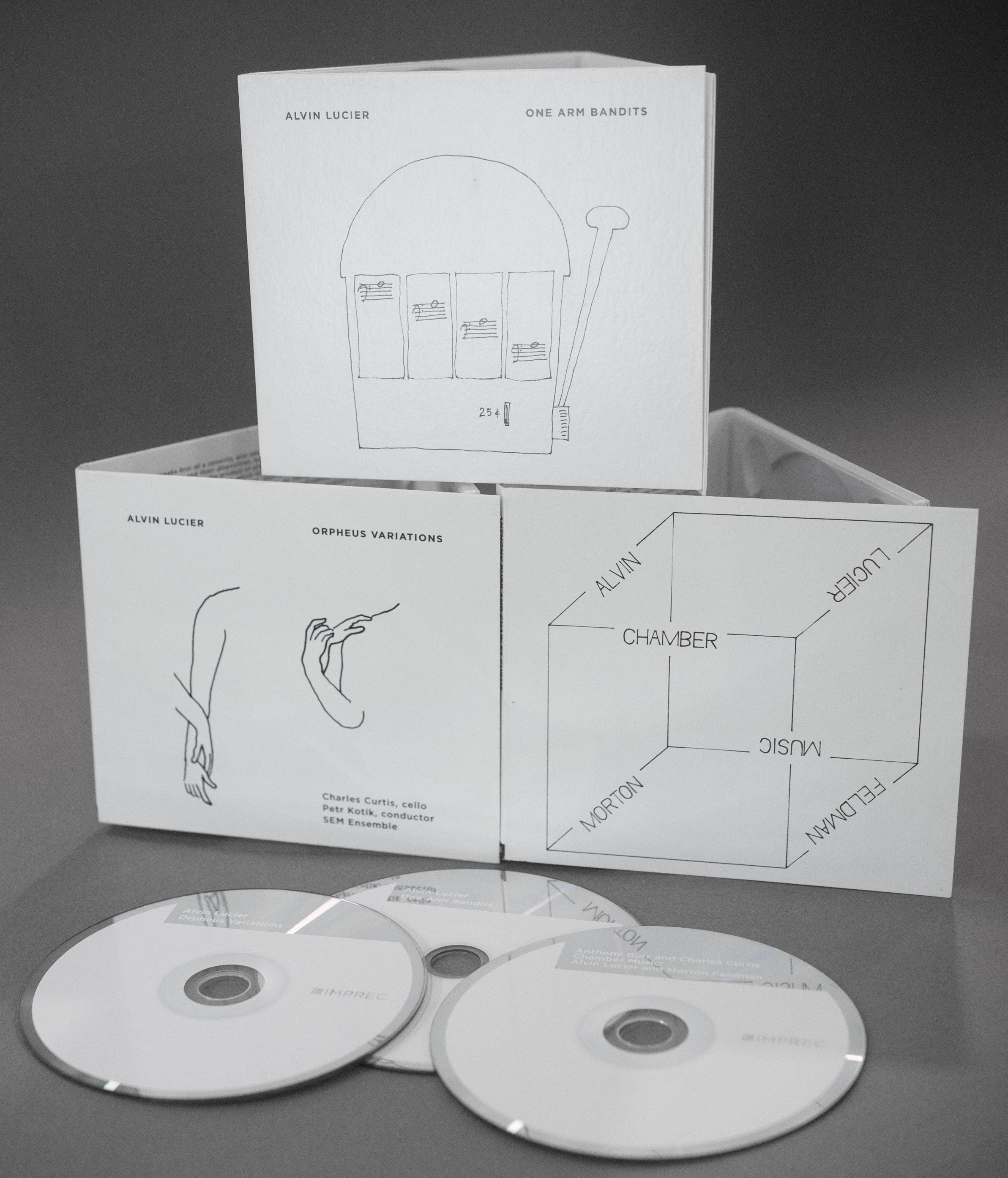 Alvin Lucier Bundle - 3 CDs – Imprec