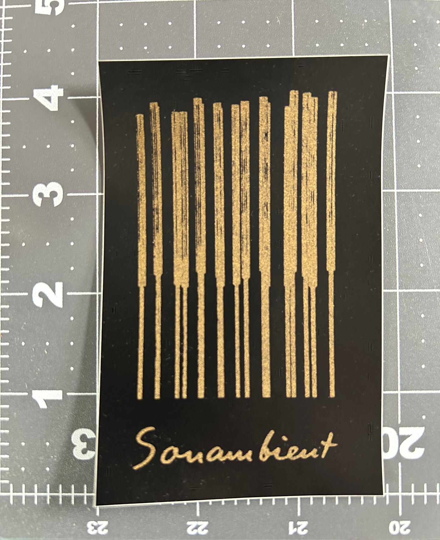 Harry Bertoia Sonambient Tape Archive Logo Sticker