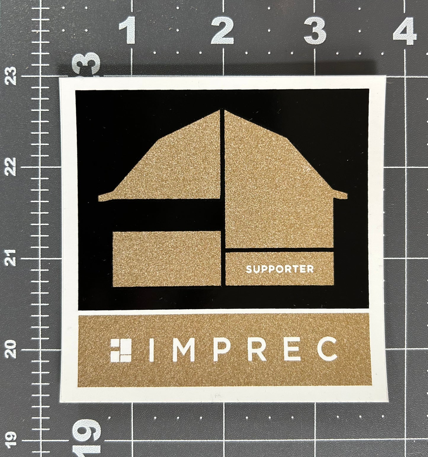 IMPREC Supporter - Weatherproof Warebarn Sparkle Sticker