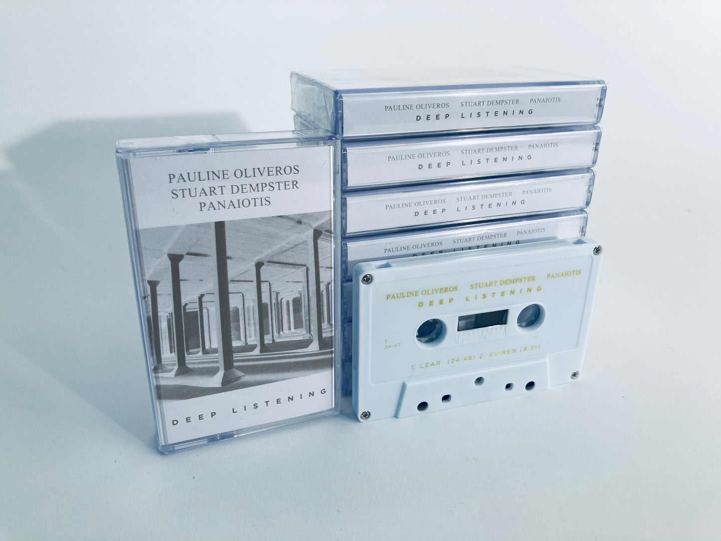 Pauline Oliveros - Stuart Dempster - Panaiotis - Deep Listening - 2LP/CD/Tape