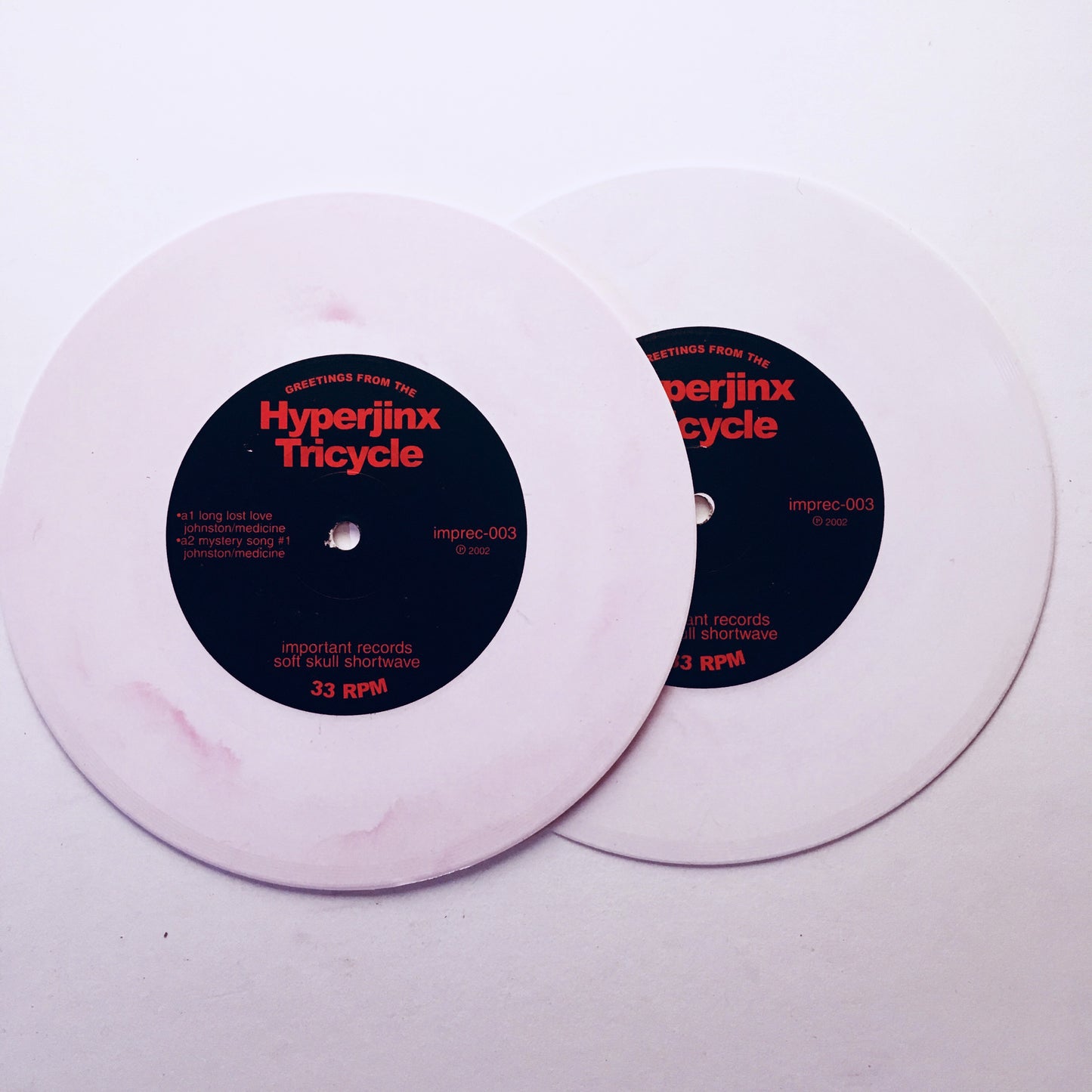 Hyperjinx Tricycle - Greetings From The Hyperjinx Tricycle - 7"