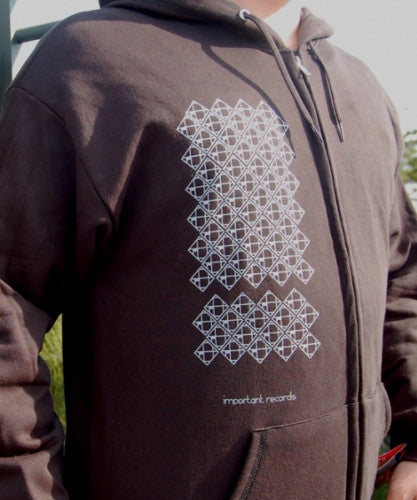 Logo Grid Hoodie
