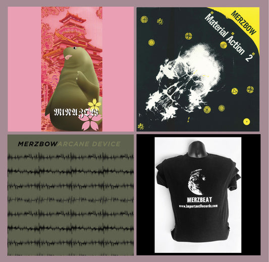 Merzbow "Merzbundle" T Shirt & 3 CD's