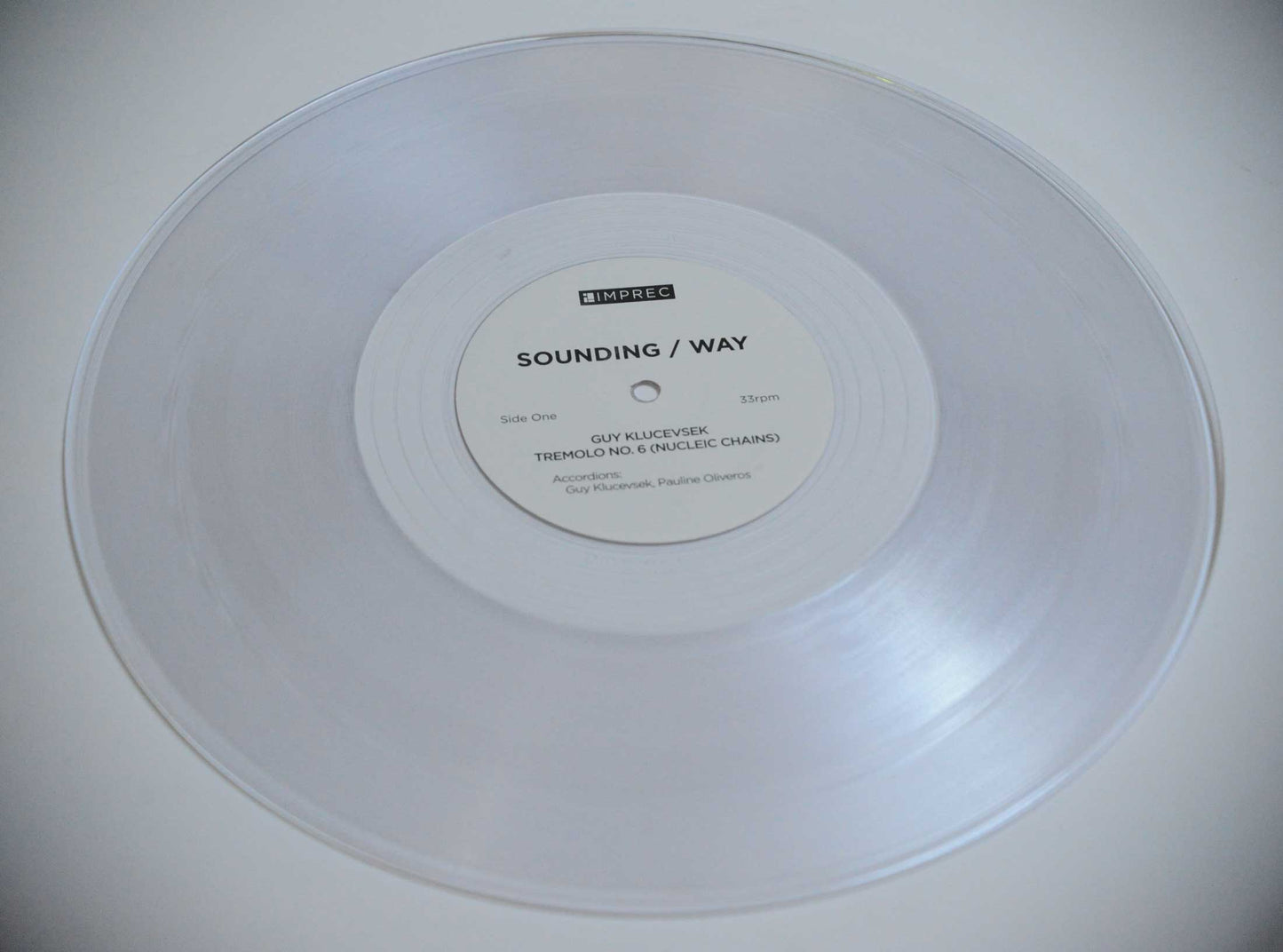 Pauline Oliveros & Guy Klucevsek - Sounding / Way - Cassette