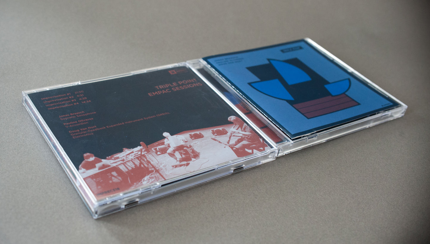 Pauline Oliveros, Jonas Braasch, Doug Van Nort - Triple Point - CD