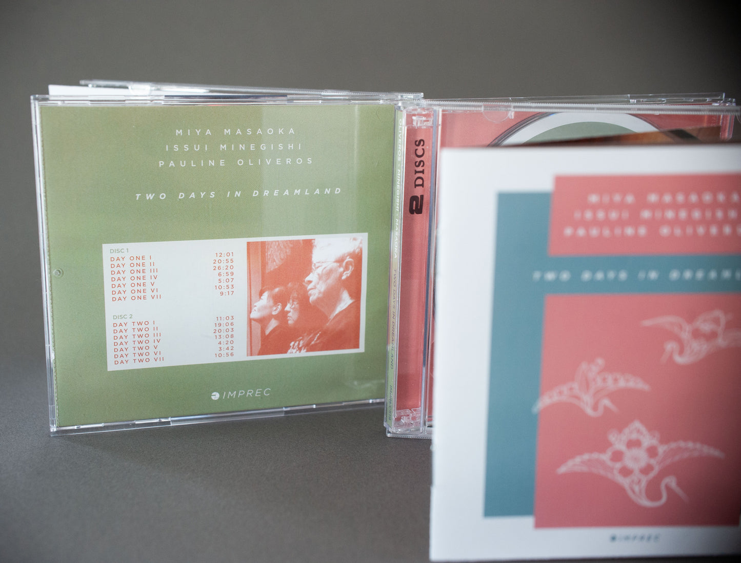 Pauline Oliveros / Miya Masaoka / Issui Minegishi - Two Days In Dreamland -  Double CD