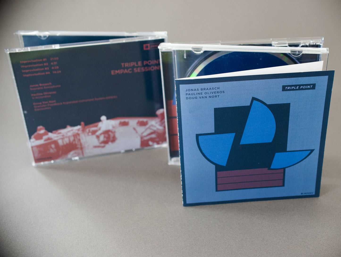 Pauline Oliveros, Jonas Braasch, Doug Van Nort - Triple Point - CD