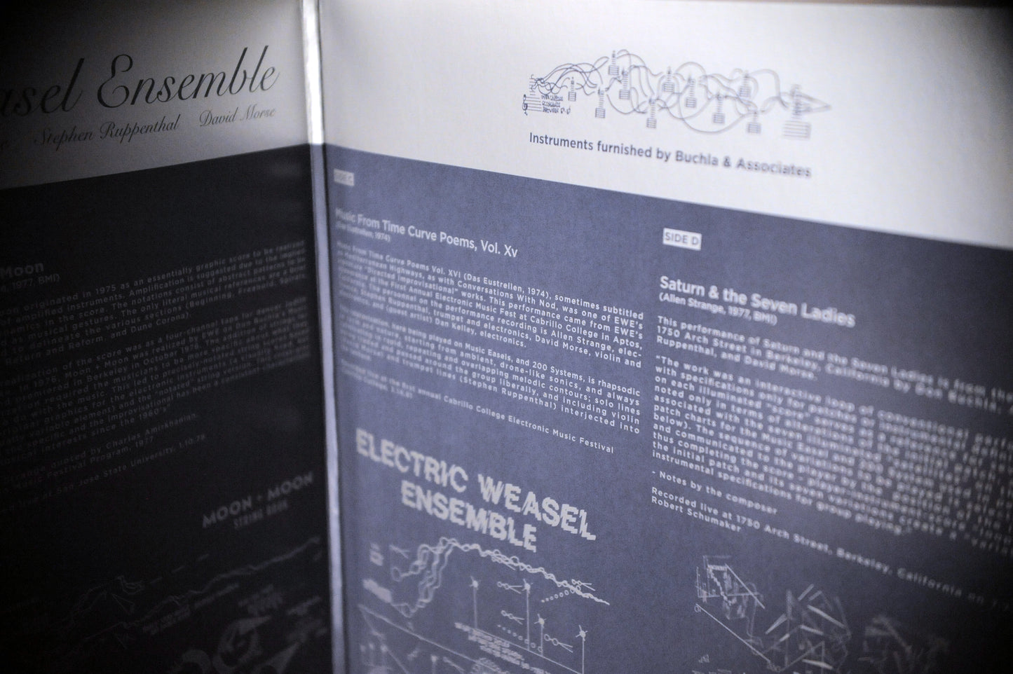 ELECTRIC WEASEL ENSEMBLE - 2LP/2CD - (Strange/Buchla/Ruppenthal/Morse)