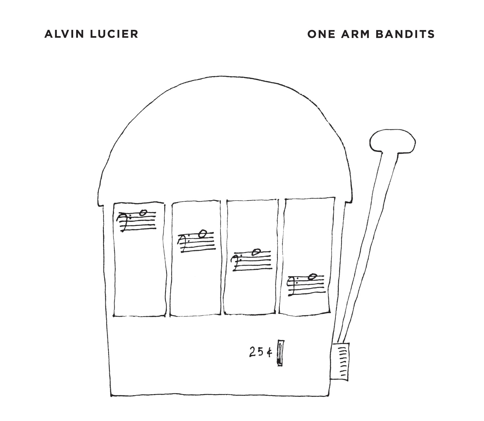 Alvin Lucier - One Arm Bandits - CD ** – Imprec