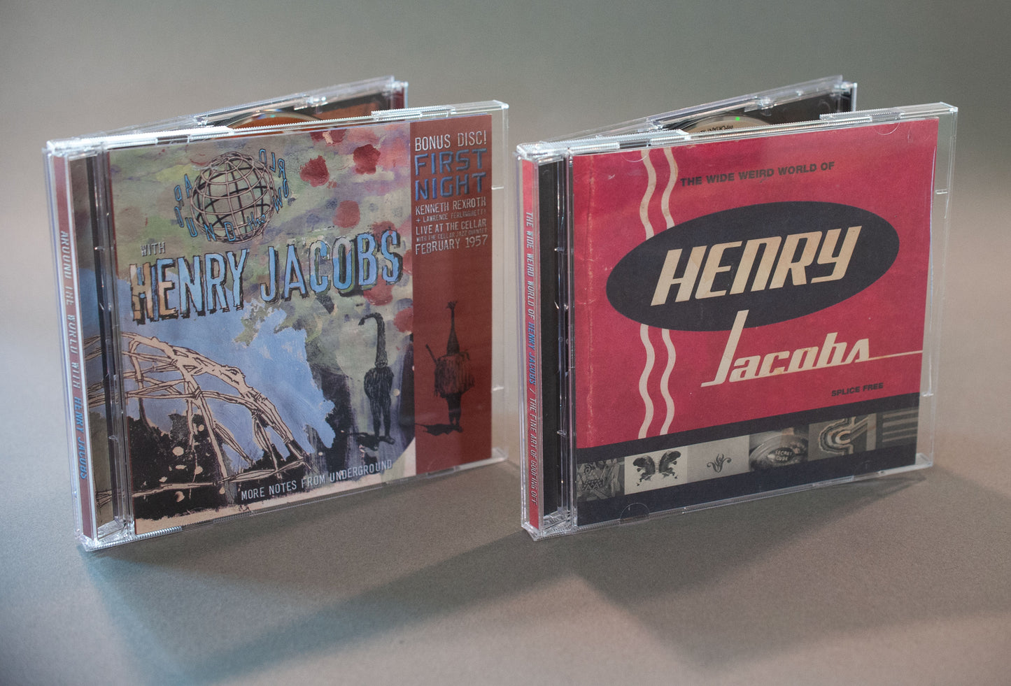 Henry Jacobs  2CD & CD/DVD + T Shirt Bundle
