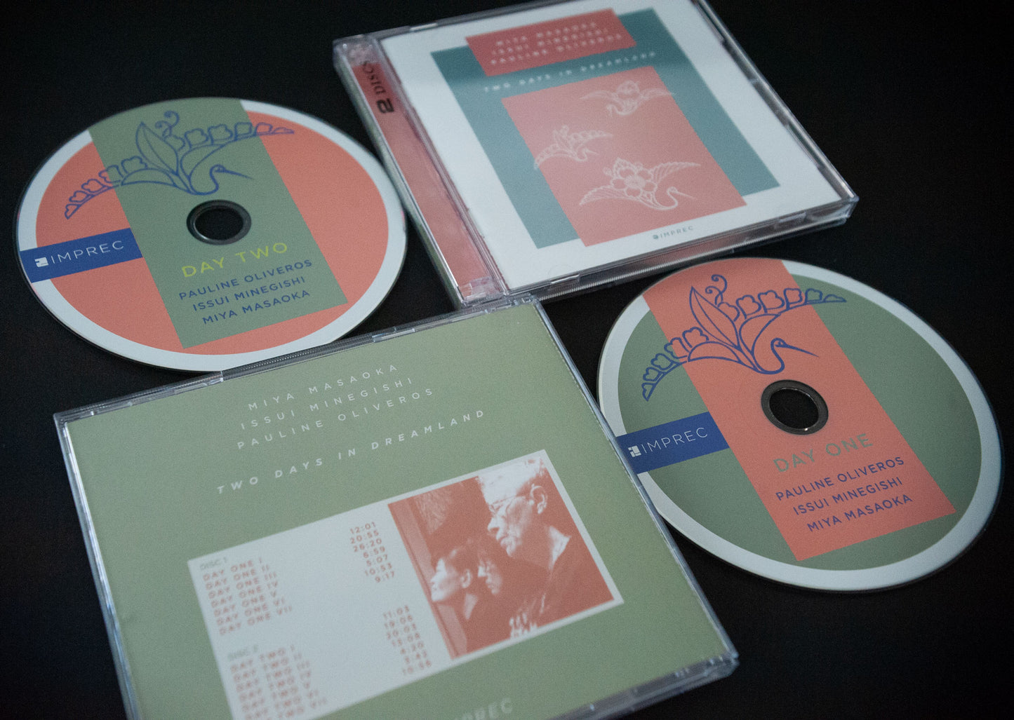 Pauline Oliveros / Miya Masaoka / Issui Minegishi - Two Days In Dreamland -  Double CD
