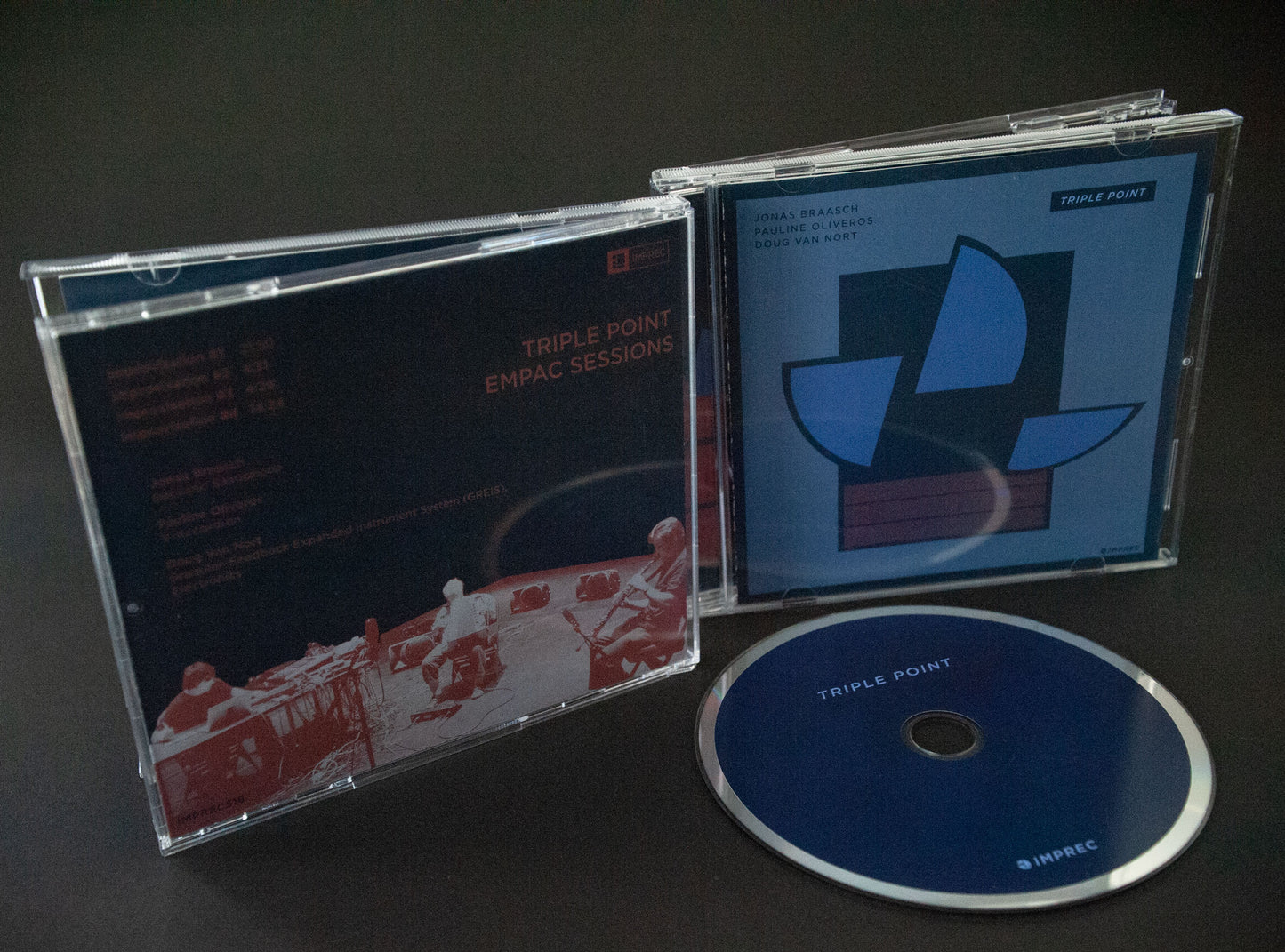 Pauline Oliveros, Jonas Braasch, Doug Van Nort - Triple Point - CD