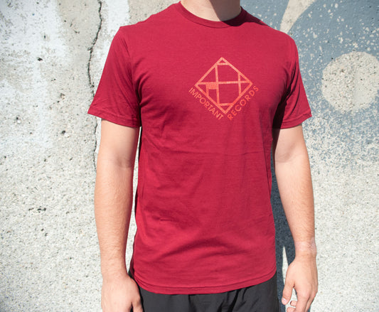 Fall 2026 - Imprec Classic Logo - Red/Blue Monochromatic - T Shirt