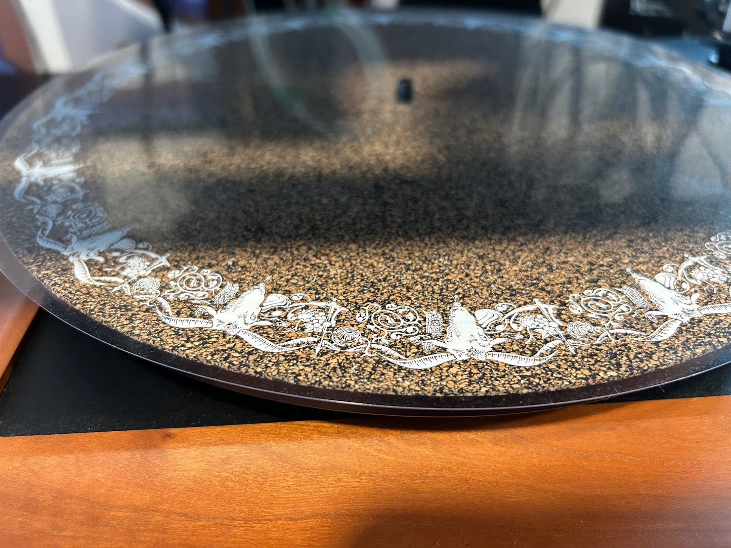 Turntable Platter Dust Cover - Mylar (Boris Vein)