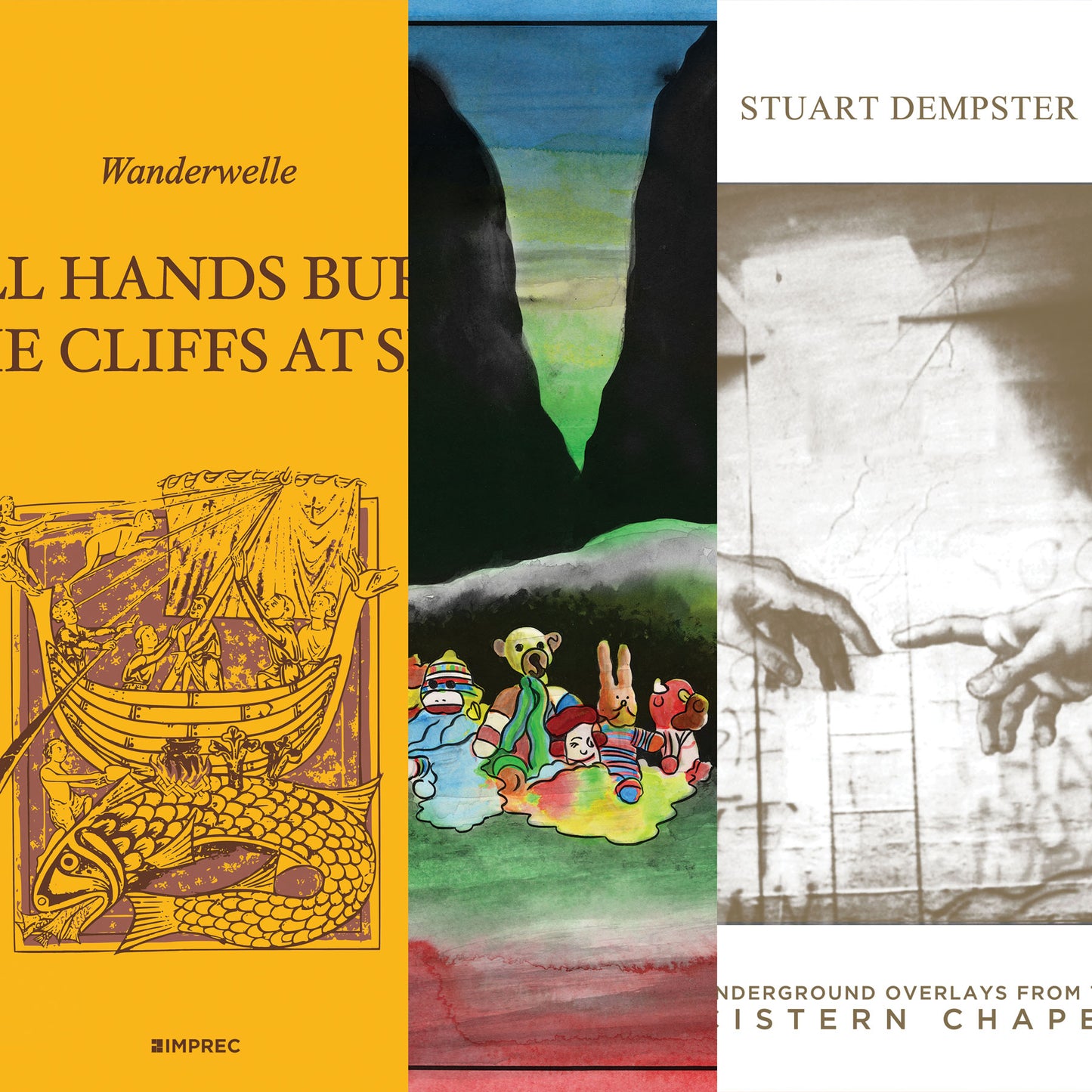 Supporter Pack 13: NOV 2025 - Ambient Vinyl Offering - Wanderwelle, Stuart Dempster, Charlemagne Palestine/Grumbling Fur