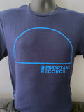 IMPREC Lamp Logo Shirt - Blue On Blue * NEW DESIGN *