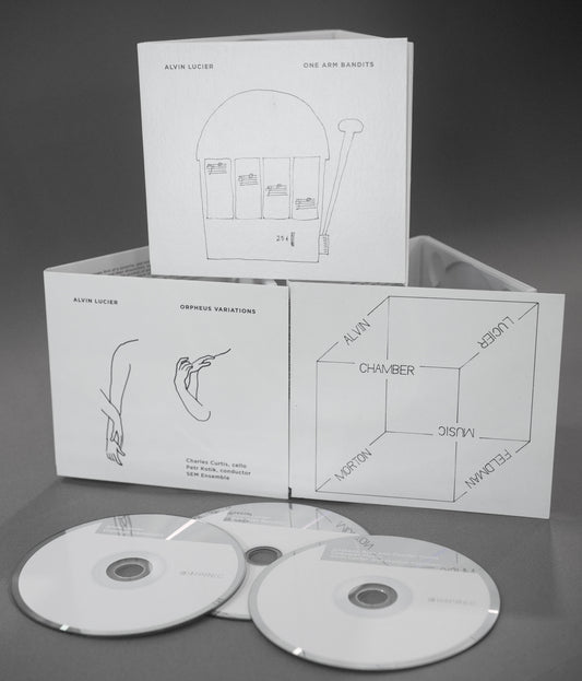 Alvin Lucier Bundle - 3 CDs