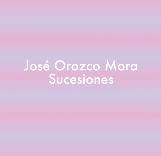 José Orozco Mora - Sucesiones - Tape **