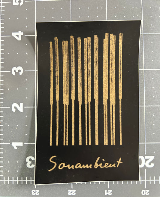 Harry Bertoia Sonambient Tape Archive Logo Sticker