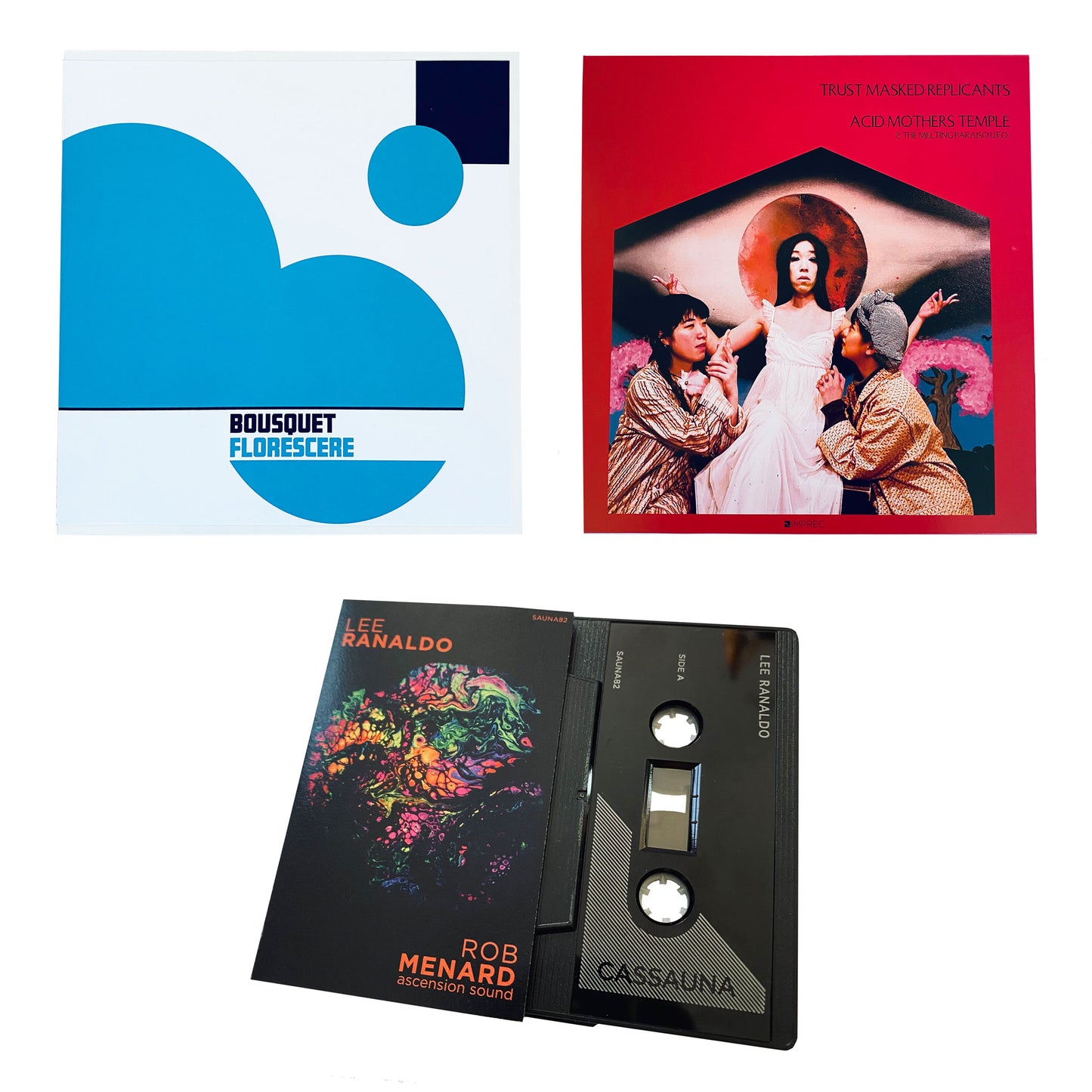 Supporter Pack 11: Sept 2024 - Bousquet LP & Acid Mothers Temple LP, Ranaldo/Menard Tape (Copy)