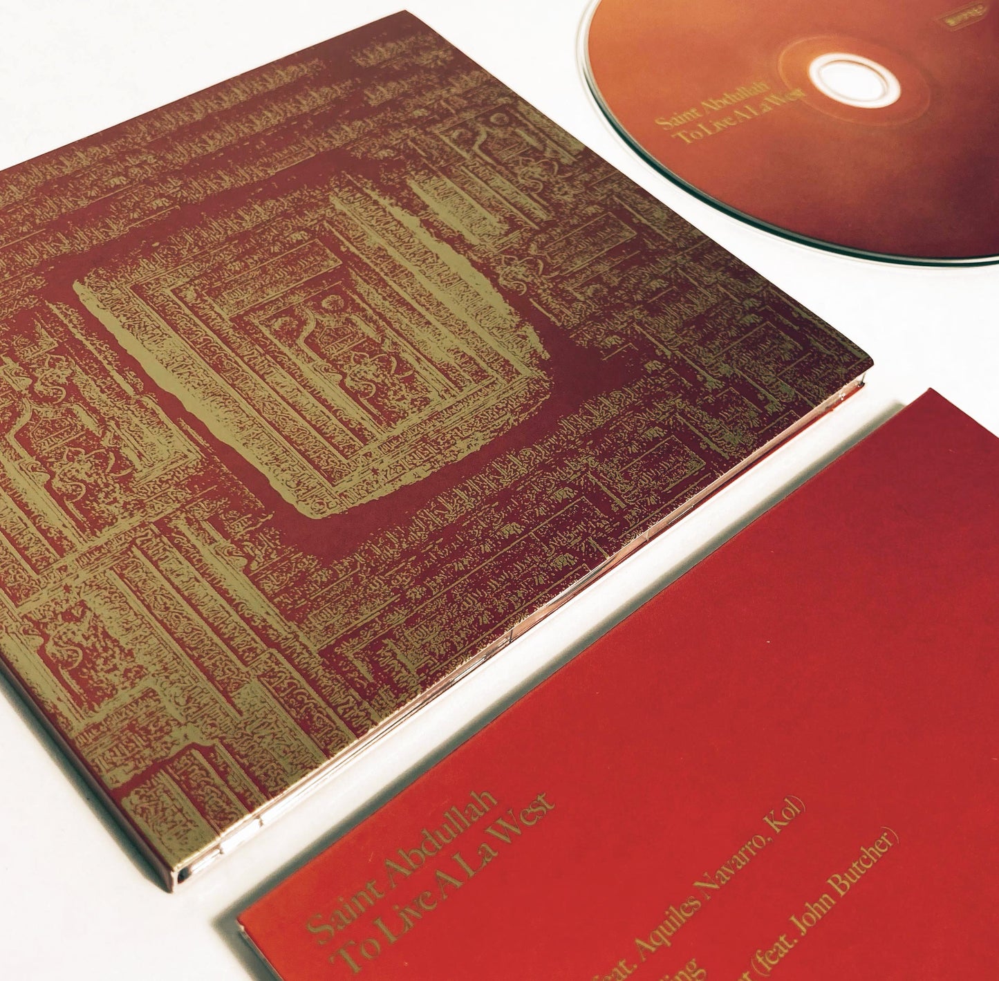 Saint Abdullah To Live A La West CD/Tape/Shirt BUNDLE