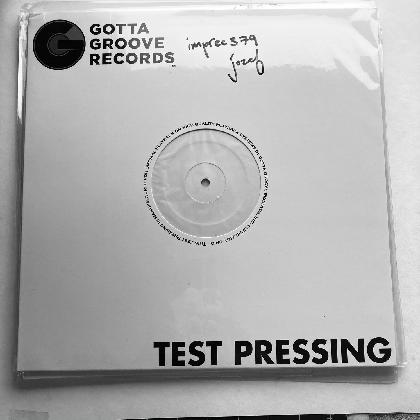 Test Pressing - List 1  (not alphabetized)