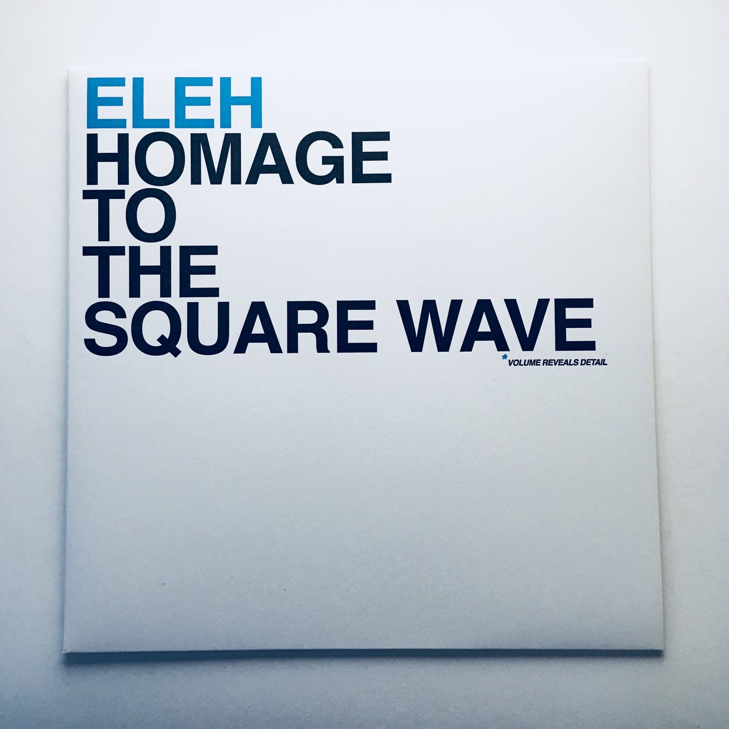 Eleh - Homage To The Square Wave - LP