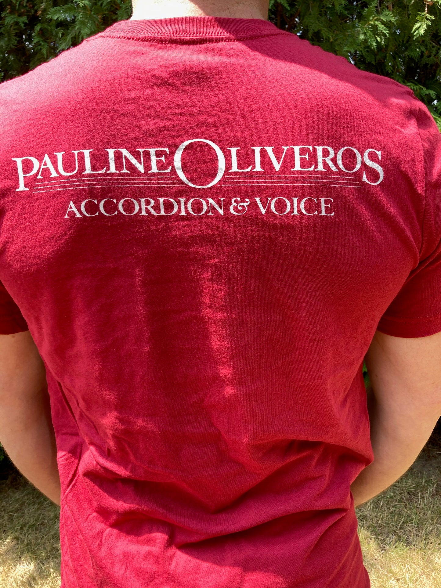 Pauline Oliveros Accordion & Voice T Shirt