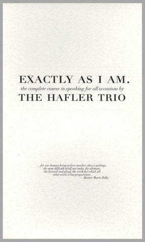 The Hafler Trio (with Jonsi Birgisson) - Exactly As I Am - 2CD