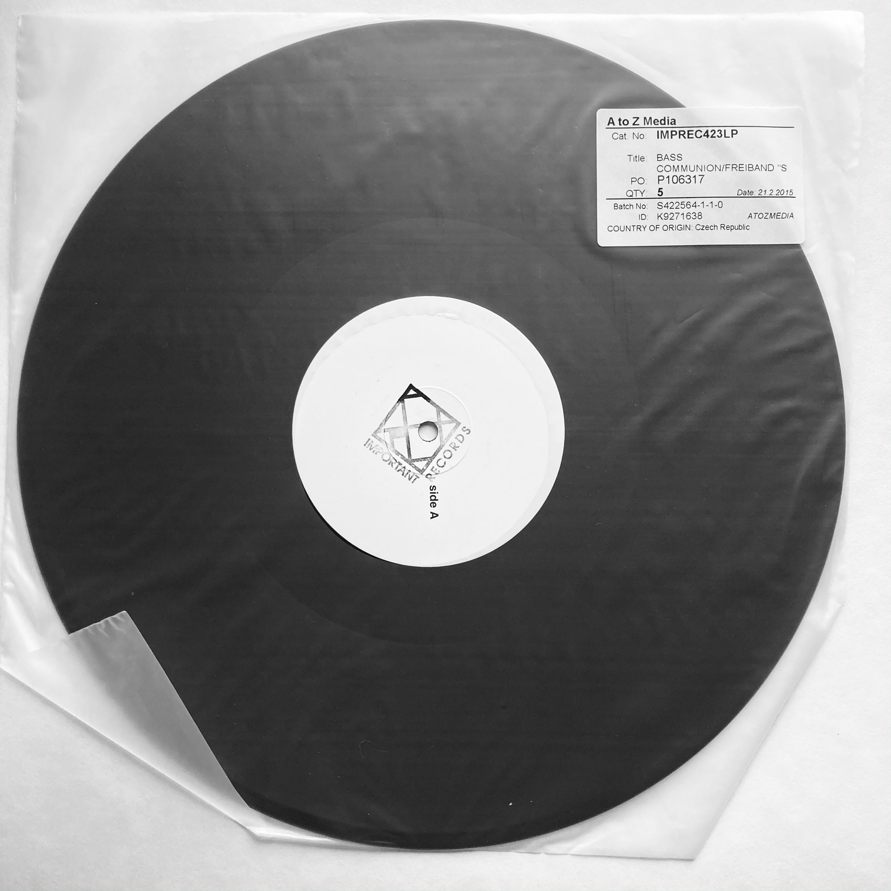 Test Pressing - List 2 (not alphabetized) – Imprec