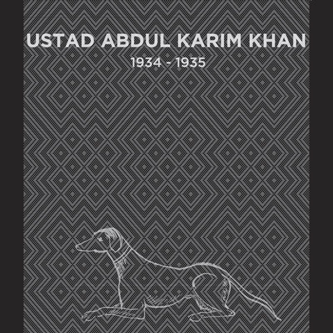 Ustad Abdul Karim Khan - 1934-1935 - CD