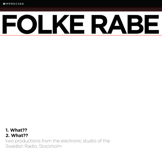 Folke Rabe - What?? - CD