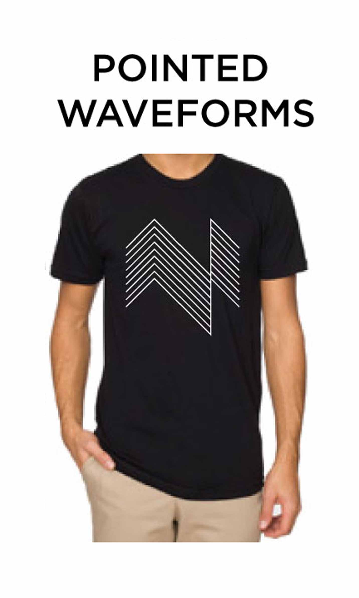 ELEH - Pointed Waveforms Shirt