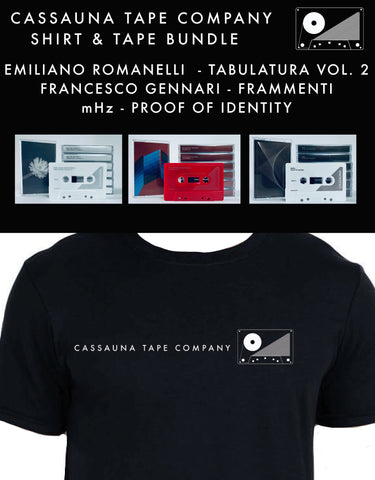3 New Tapes & Cassauna T Shirt - Spring 2023