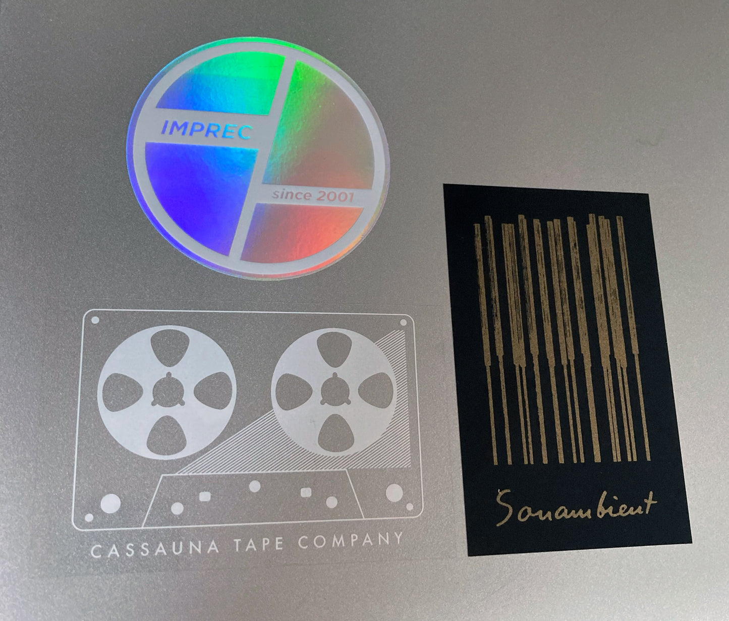 Sticker Pack: IMPREC, Cassauna, Sonambient