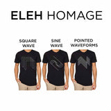 ELEH Homage Shirt Set - All 3 - Square Wave, Sine Wave, Pointed Waveforms